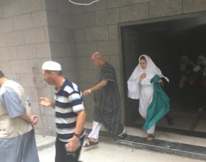 حريق سكن حجاج غزة / صحيفة المنتصف