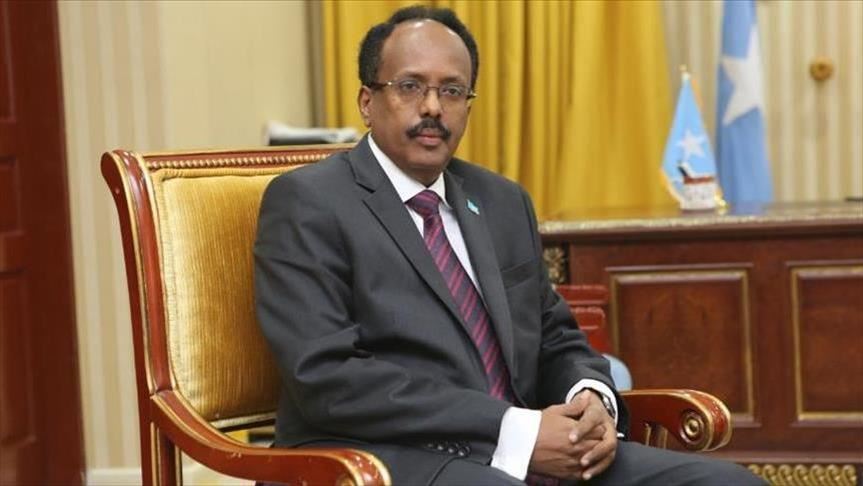 الرئيس الصومالي /المنتصف