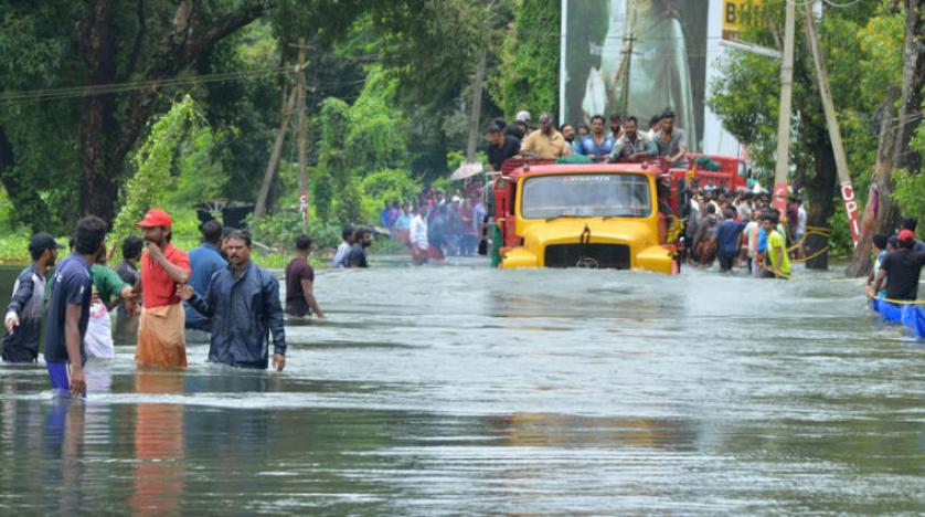 فيضانات الهند /المنتصف