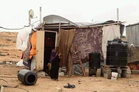 مساكن في غزة -المنتصف