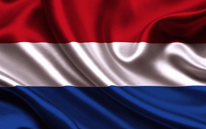 علم هولندا /المنتصف