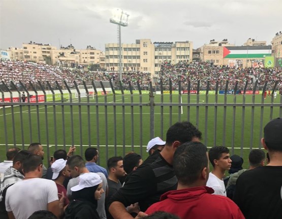 السعودية-فلسطين-مباراة/ المنتصف