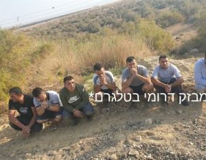 متسللين الحدود الاردنية الاسرائيلية -المنتصف