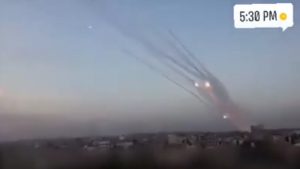 صواريخ غزة /المنتصف