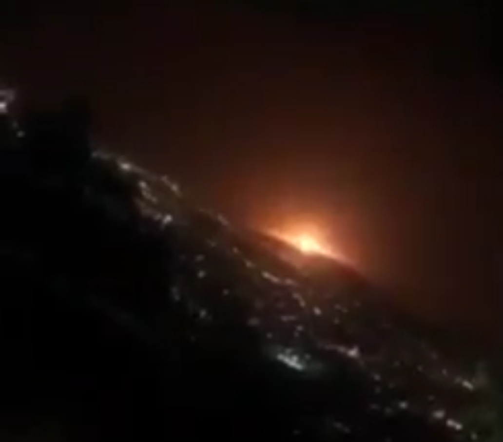 انفجار طهران -المنتصف