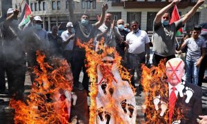 مظاهرات القدس ضد التطبيع -المنتصف
