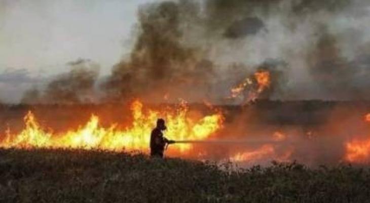 حريق غلاف غزة-المنتصف