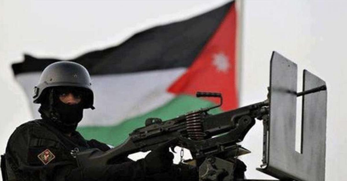 الأمن الأردني -المنتصف