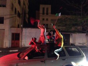 مسيرات النصر فلسطين -المنتصف