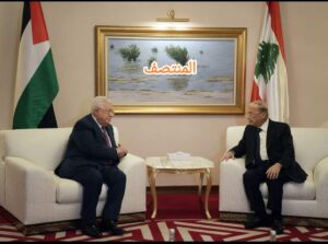 الرئيس  عباس- المنتصف