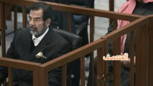 صدام حسين - المنتصف
