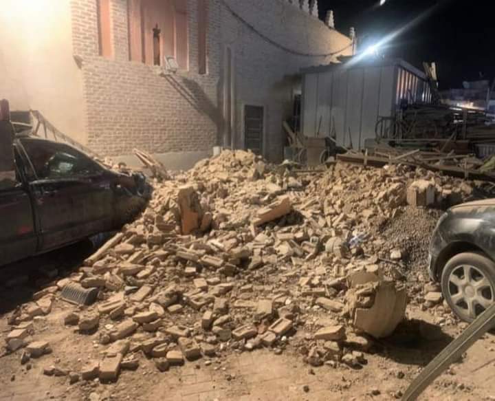 زلزال المغرب - المنتصف