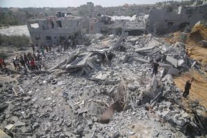 قصف غزة - المنتصف