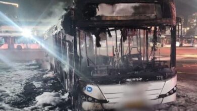 تفجير حافلات تل ابيب - المنتصف