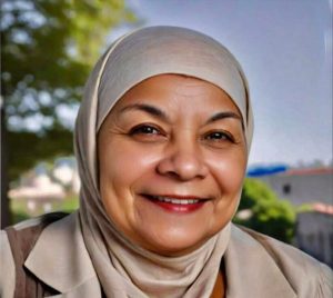 الإعلامية الأردنية نبيلة السلاخ- المنتصف