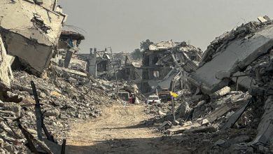 دمار غزة- المنتصف