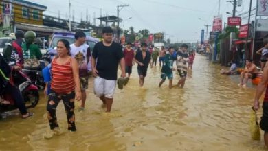 إعصار الفلبين - المنتصف