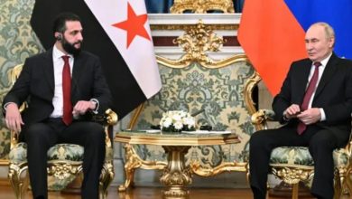 بوتين و الشرع+ المنتصف