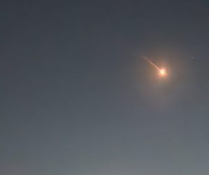 صاروخ بالستي - المنتصف