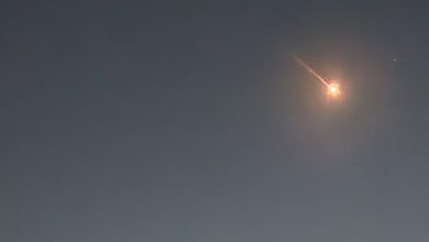 صاروخ بالستي - المنتصف