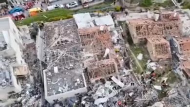 مكان سقوط صاروخ إيراني في إسرائيل - المنتصف