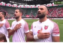 المنتخب الأردني - المنتصف