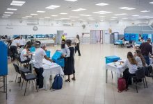 انتخابات إسرائيل - المنتصف